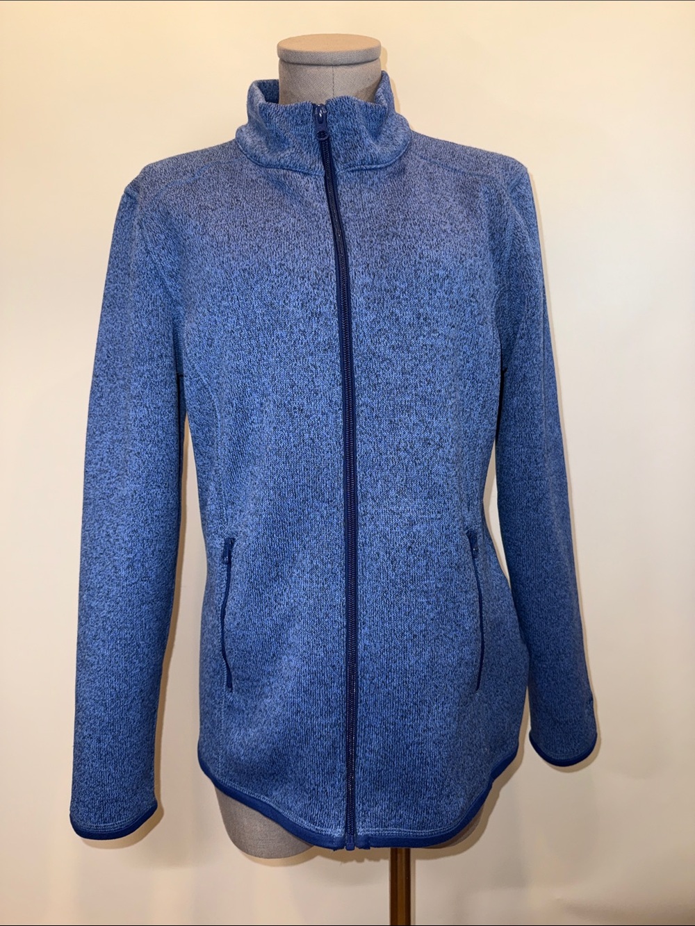 Stormpack by Sunice Blue Full Zip Fleece Jacket | Women’s Medium